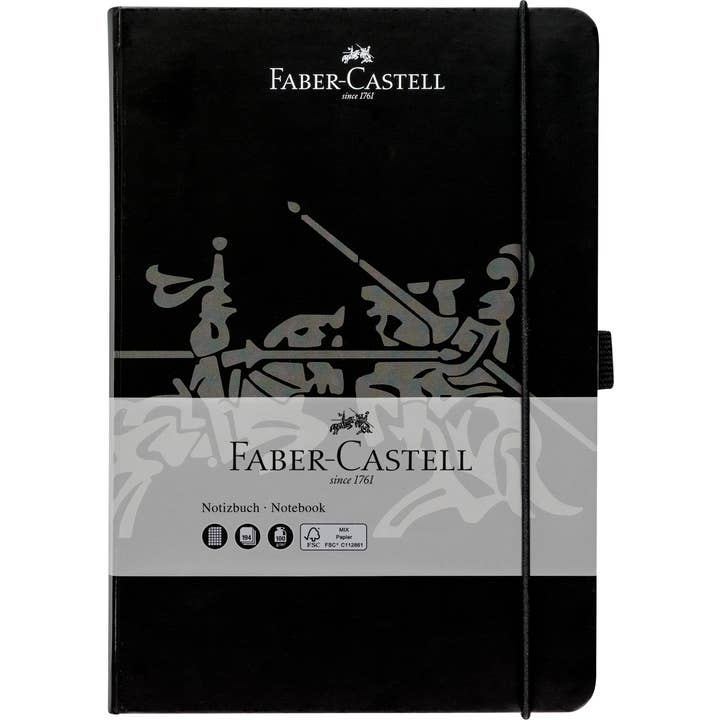 Faber-Castell A5 Notebook — Schwarz