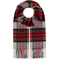 FRAAS Cashmink® Tartan-Schal — Creme
