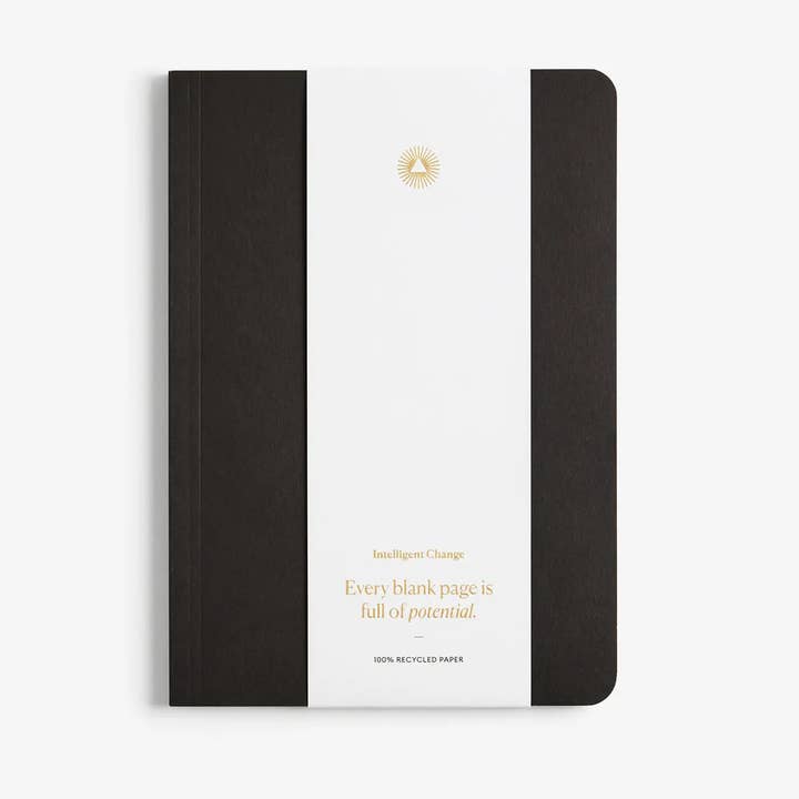 Intelligent Change Essential Notebook — Schwarz