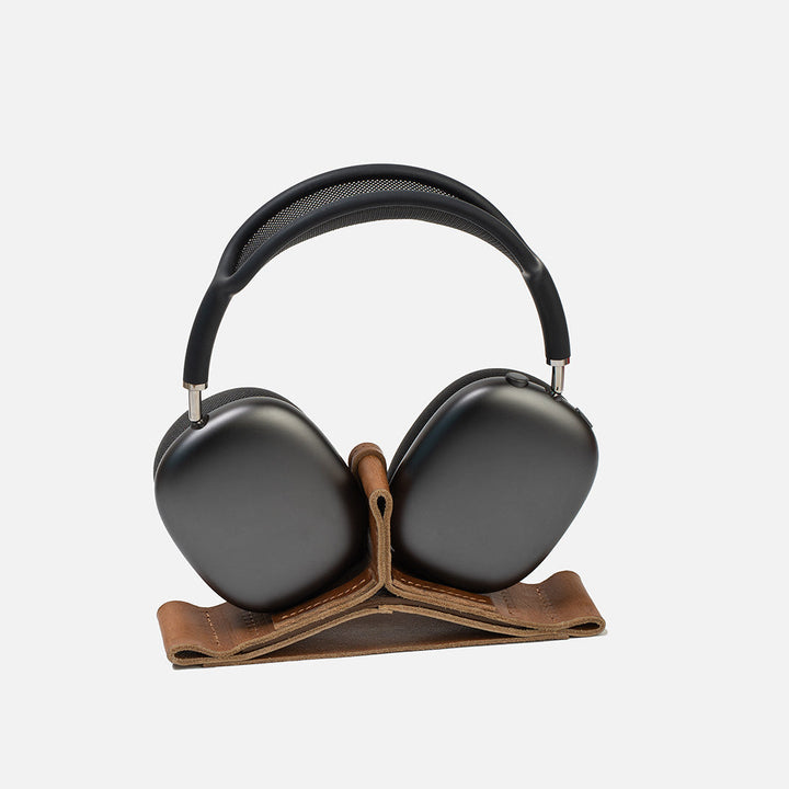Geometric Goods Leder-Stand für AirPods Max