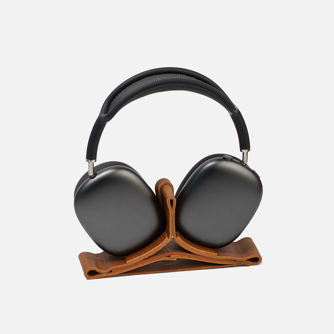 Geometric Goods Leder-Stand für AirPods Max