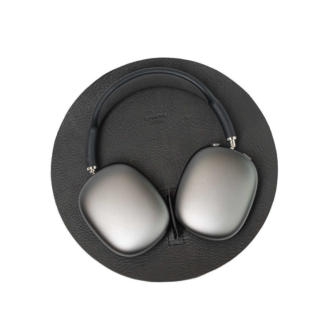 Geometric Goods Leder-Ablage für AirPods Max