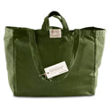 Pure Mitti Multi-Pocket Organic Cotton Tote — Sage Green